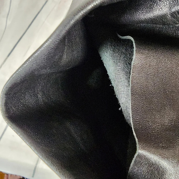 Gucci Tom Ford Vintage 1999 Black Leather Pants Size 40/ 27W Luxury Designer - Picture 13 of 16